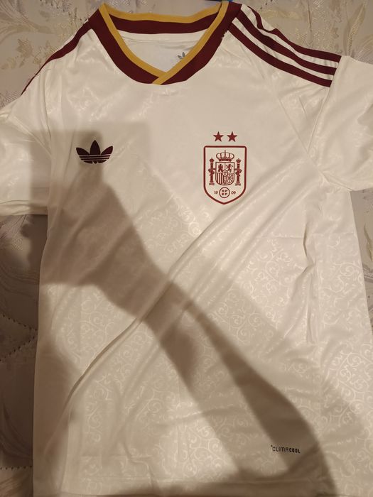 Camisola Seleção de Espanha Adidas Originals Branca – 2 Estrelas