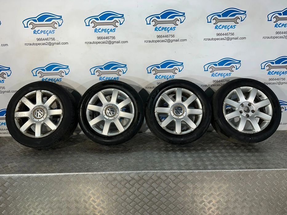 Conjunto Jantes 16 VW Volkswagen Touran 6.5J ET50 5x112 1K0601025R