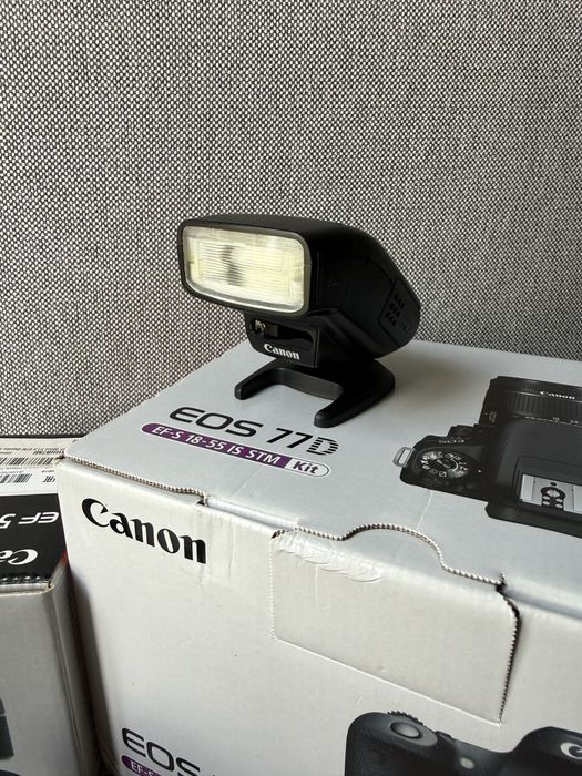 Canon EOS 77D + Objetivas + Flash + Comando