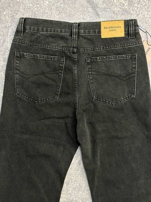 BALENCIAGA flared faded washed jeans клеш кльош джинси джинсы archive