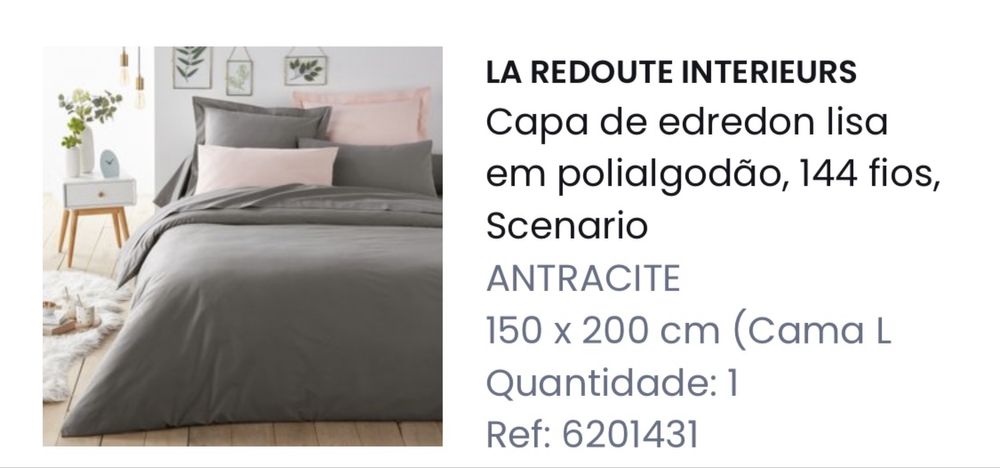Manta Pesada Ikea Odonvide 8kg + 2 capas de edredon La Redoute