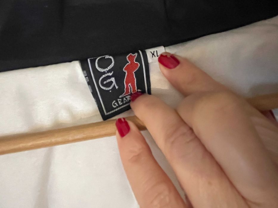 Kispo/Casaco - Azul e Branco (Tam XL)