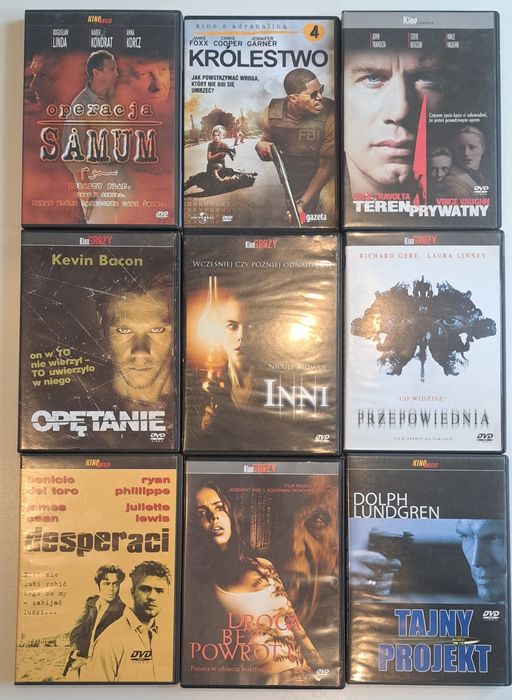 Filmy fabularne Płyty DVD