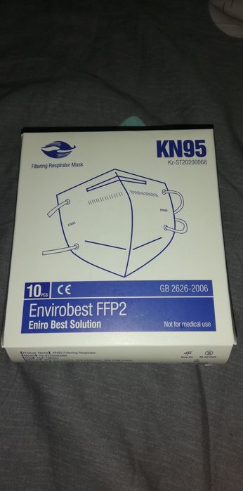 Maseczki jednorazowe typ FFP2 / KN95