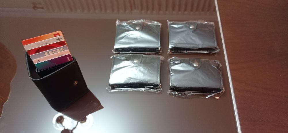 Carteiras para cartoes MB...