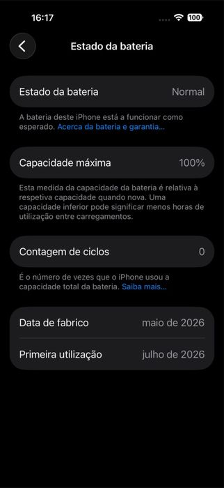 Iphone 17 Pro Max 256GB (Prata)  novo