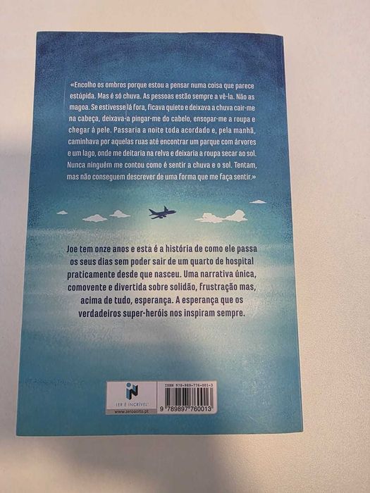 Livro “Preso na Bolha” (Stewart Foster, edição portuguesa, brochado)