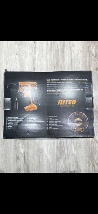 Akumulatorowa wiertarko-wkrętarka Niteo 20 V Max, 20 V