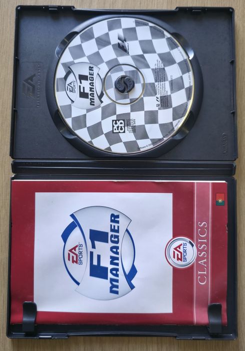 Jogo F1 Manager PC Relíquia