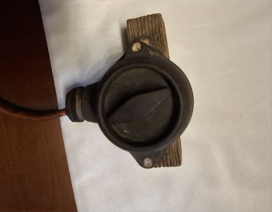 Stary włącznik  PRL,  vintage,  loft.