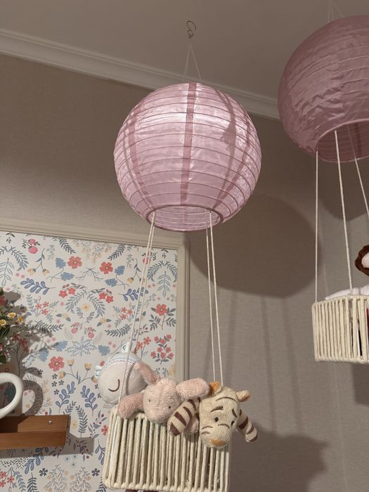 Balão decorativo com iluminação automática