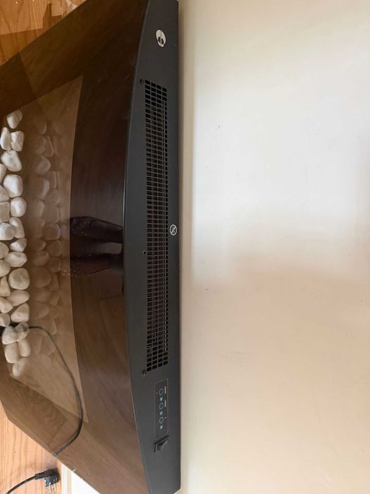 Salamandra elétrica curva de parede