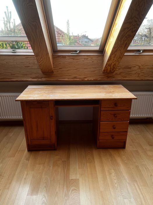 Biurko drewniane
