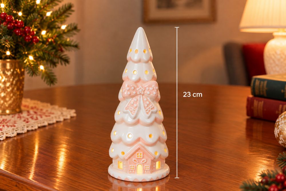 Decoracao de natal com led