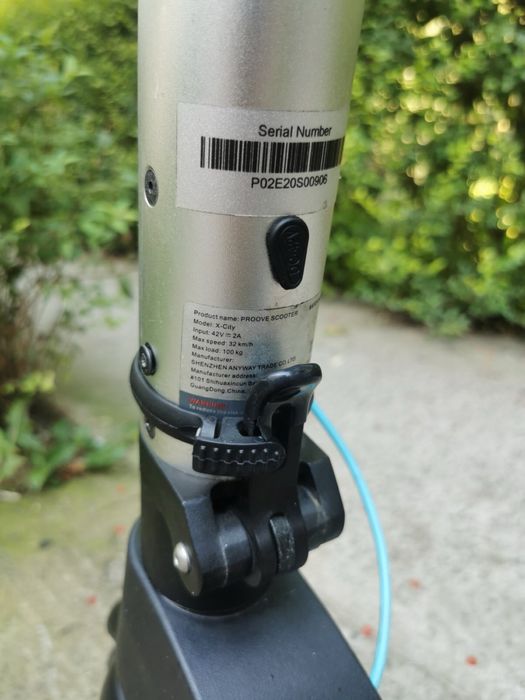 Електричний самокат Proove x-city