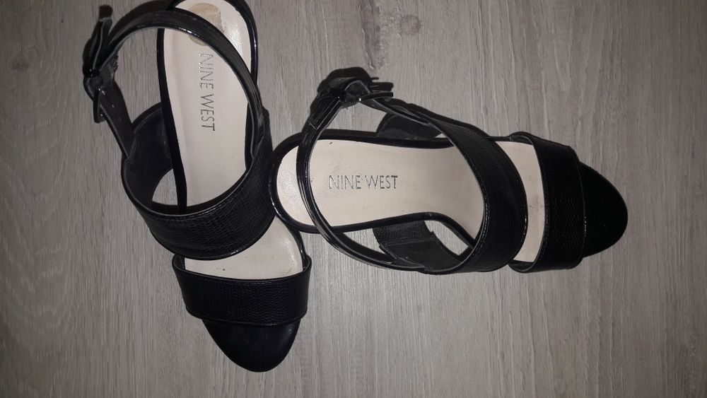Sandałki czarne NINE WEST