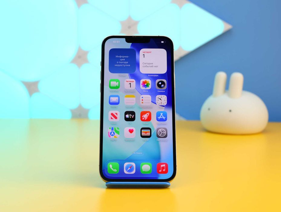 Смартфон Apple iPhone 13 Pro Max 128GB Gold (155205) Б/У З ГАРАНТІЄЮ