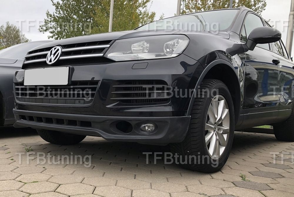 spoiler dokładka zderzaka przód touareg 7p 2010-2014 ver2 tfb tuning