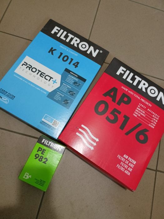 3 filtry Filtron