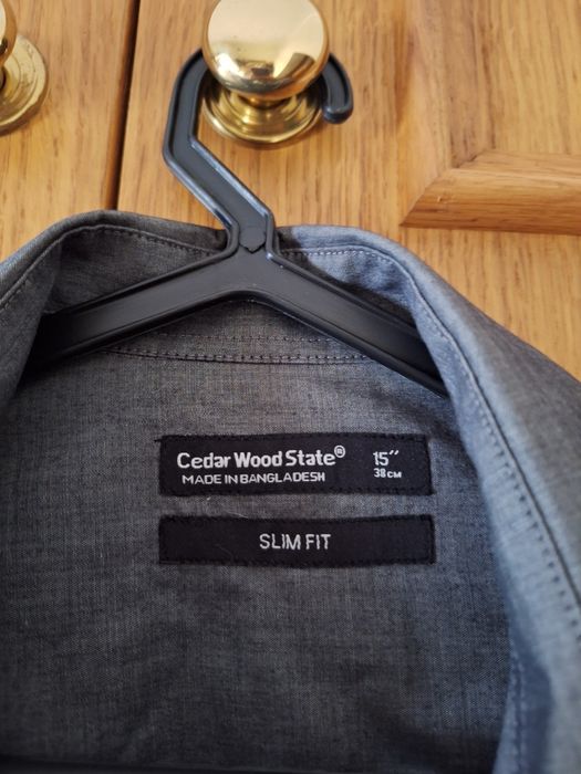 Camisa Manga Comprida Cinzenta T: 38 Primark