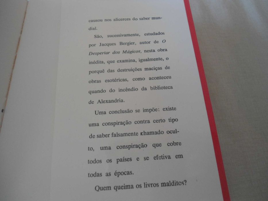 Os Livros Malditos por Jacques Bergier