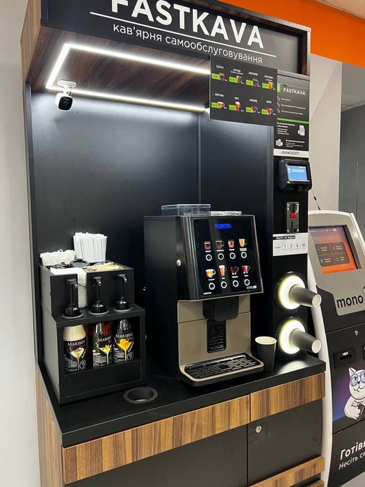 Кавʼярня самообслоговування Готовий бізнес