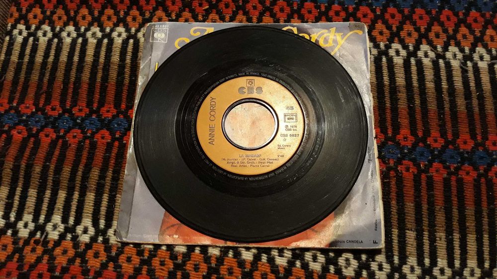 Annie Cordy - Madam' - single vinil - portes incluídos