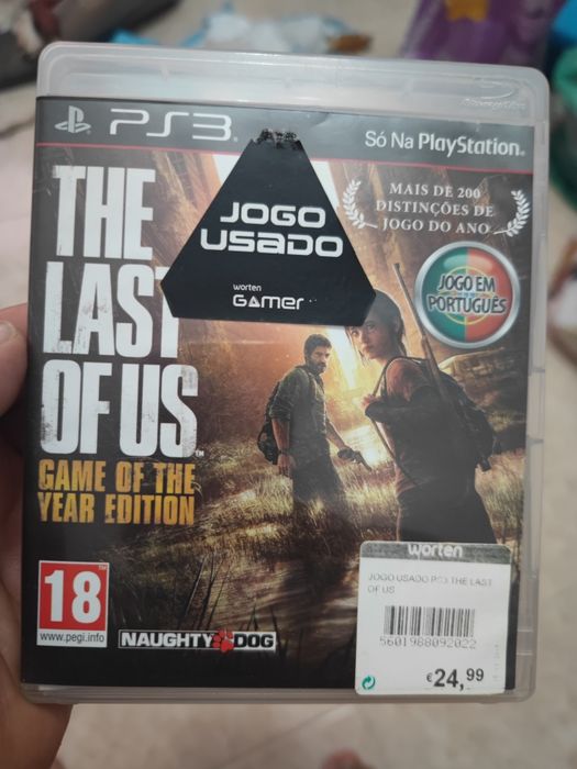 Jogo  last of us ps3