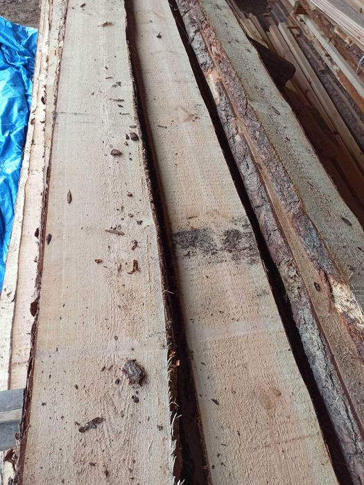 Tarcica sosnowa odziomkowa 50 mm sucha, stolarska