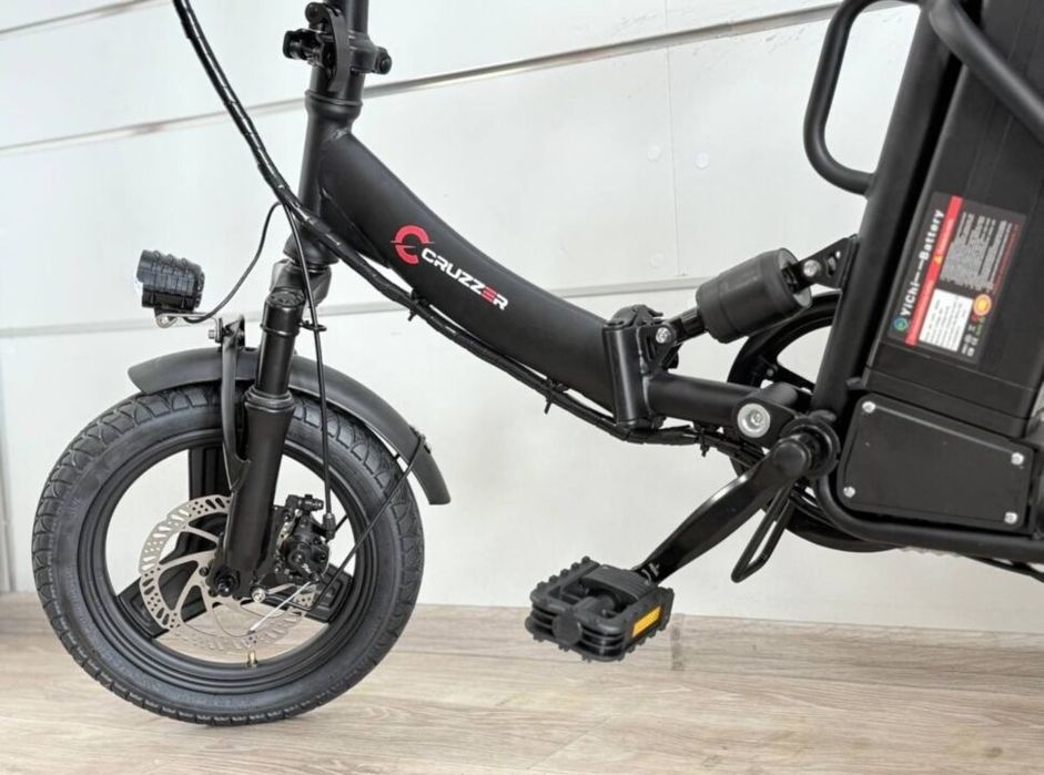 Электровелосипед Enzo,48/10 Ah,мотр 350 w,скор 35 км,складной,Гарантия