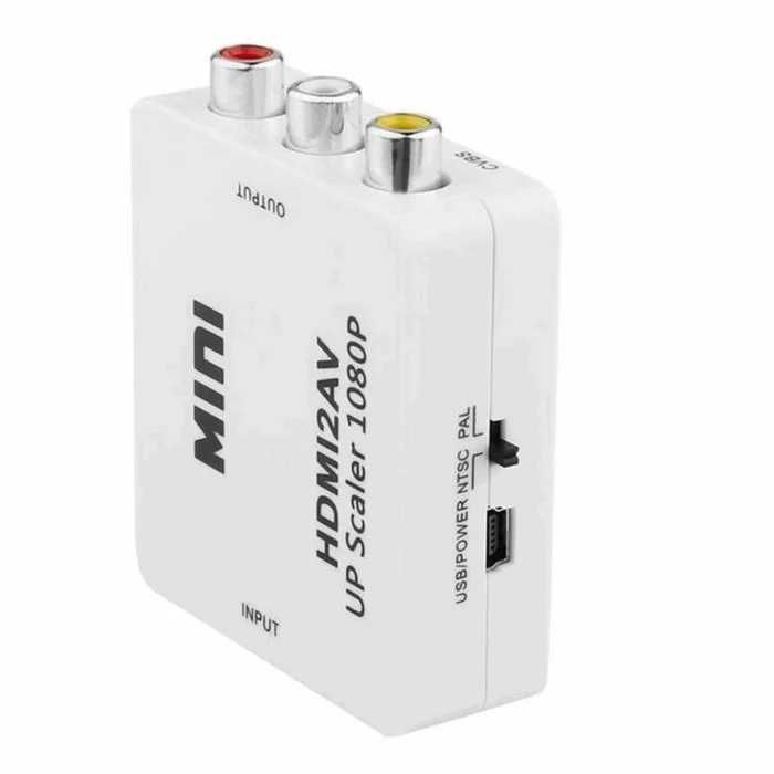 Conversor HDMI para RCA-AV 1080p Sanda SC-3826 Novos em caixa