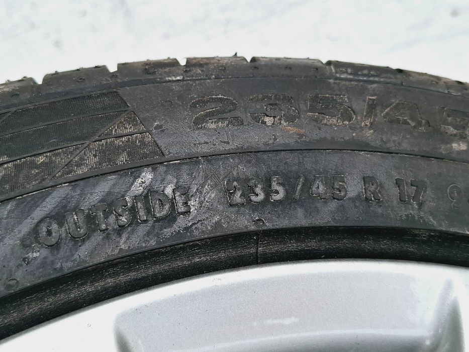 zapas koło zapasowe aluminiowe vw passat b6 b7 cc lift 235/45r17 nowe