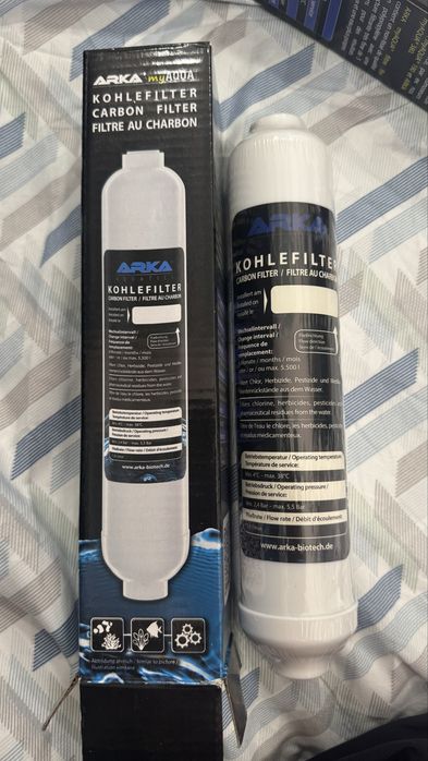 Carbon filter e fine filter