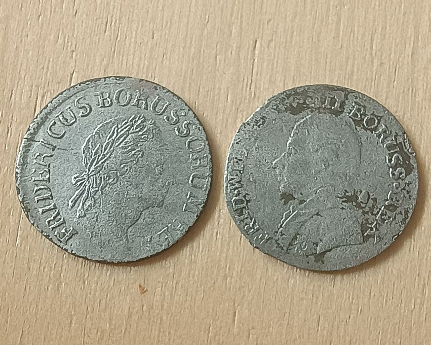 3 grosze 1781, 1802 Prusy Fryderyk Wilhelm