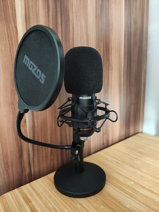 Mikrofon Mozos MKIT-900PRO i statyw SB36