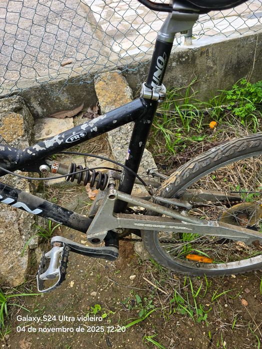 bicicleta cross em aluminio