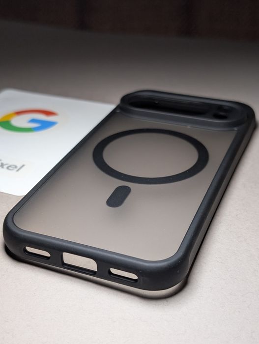 Чохол з магнітним кругом МАГСЕЙВ для Google Pixel 10 Pro Чорний