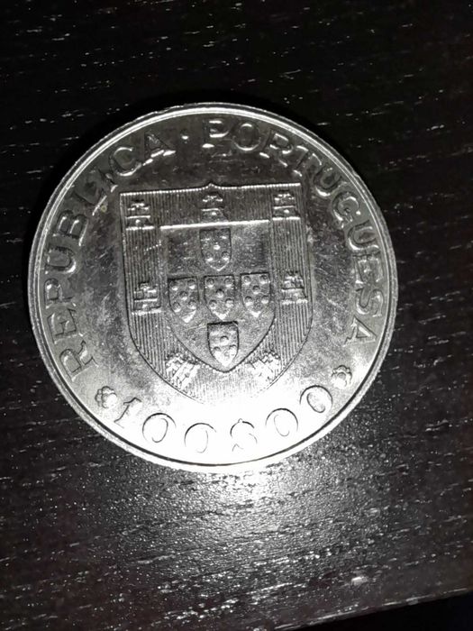 Moeda de 100 escudos comemorativa ano internacional do deficiente