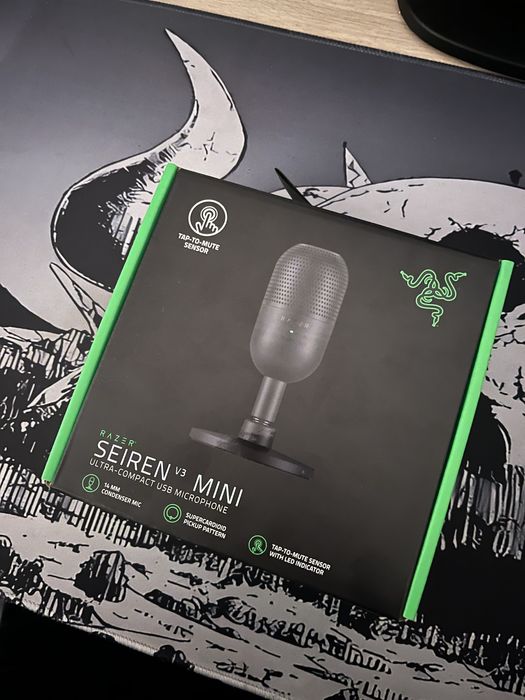 Microfone Seiren Razer V3 Mini