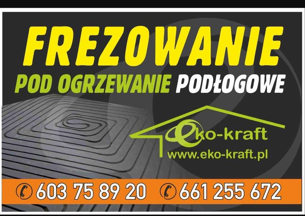 Frezowanie podłogowe,posadzki rowki.