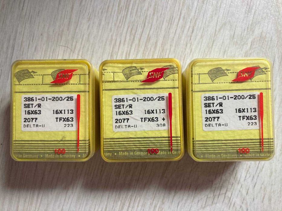Промислові швейні голки SNF NM 200/25 (Німеччина)