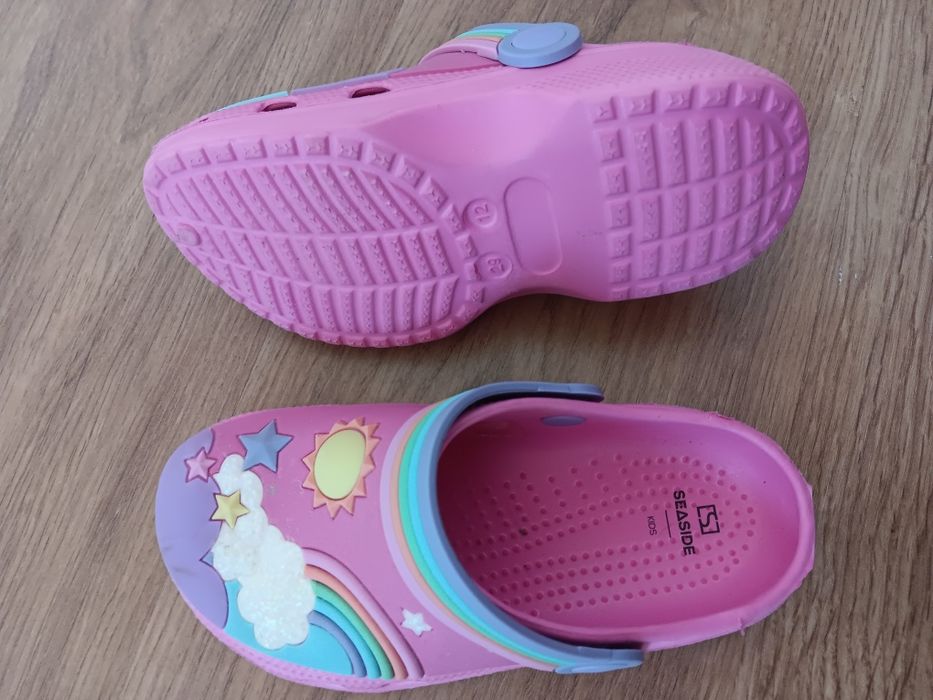 Sandálias Crocs Unicórnio Menina