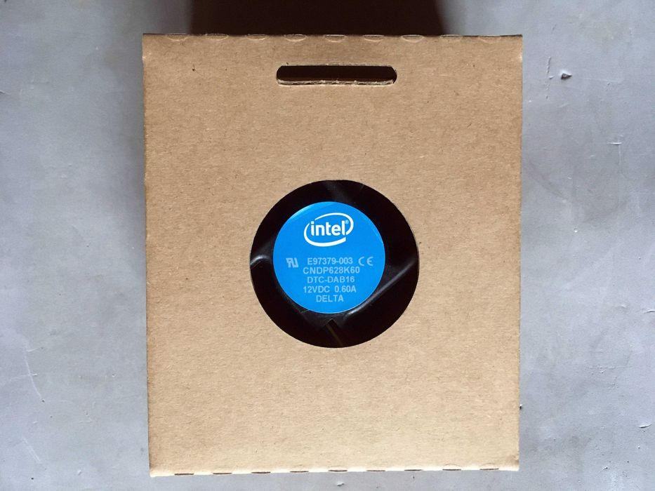 Intel Cooler Delta LGA 115x - ORIGINAL NOVO64739564321537121