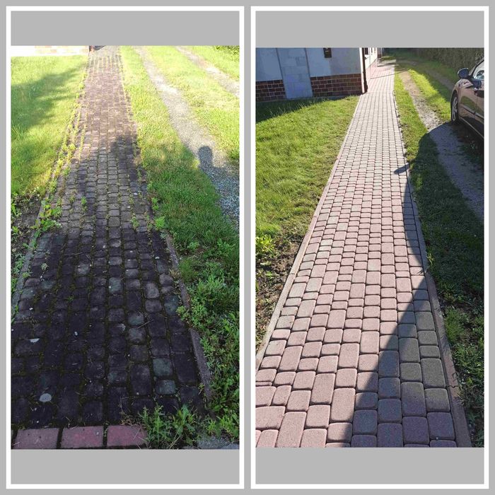 Mycie Czyszczenie kostki brukowej Rzeszów i podkarpackie