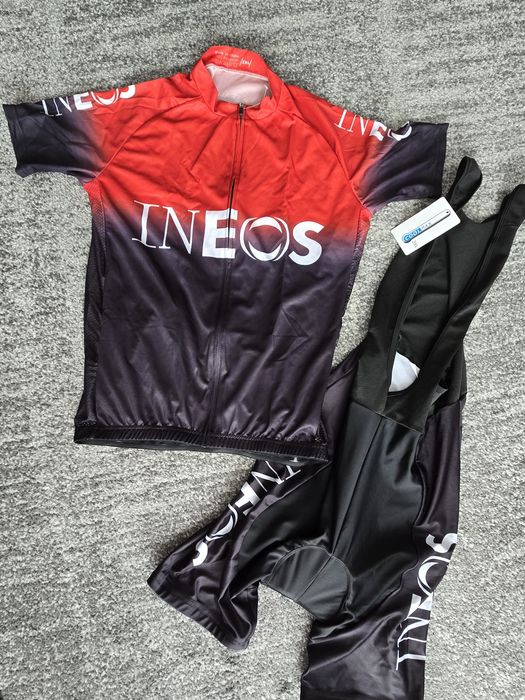 Strój Rowerowy XXL 180-194cm 80-92kg Kolarski Ineos Grenadier Komplet