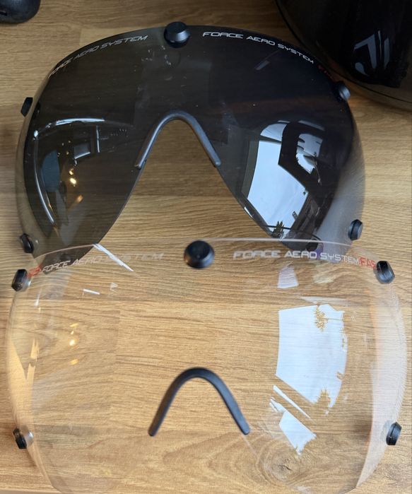 Kask aerodynamiczny FORCE Sprinter black