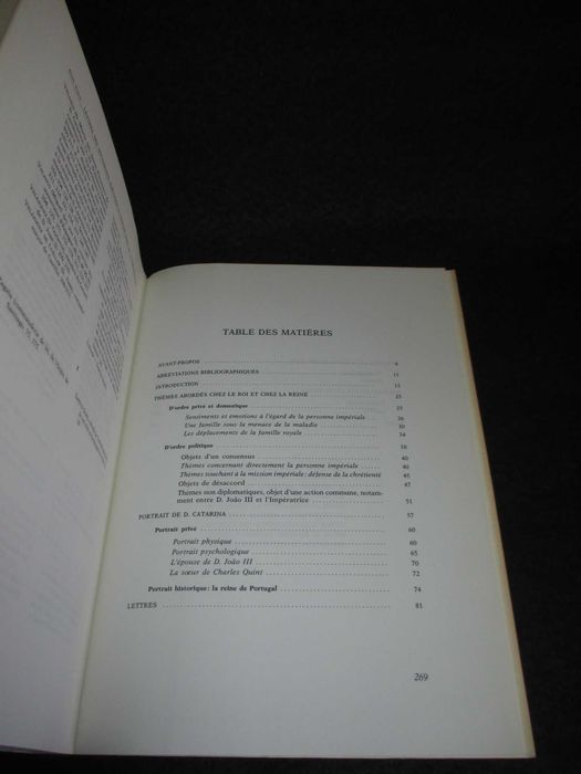 Livro Lettres des Souverains Portugais à Charles Quint et Impératrice