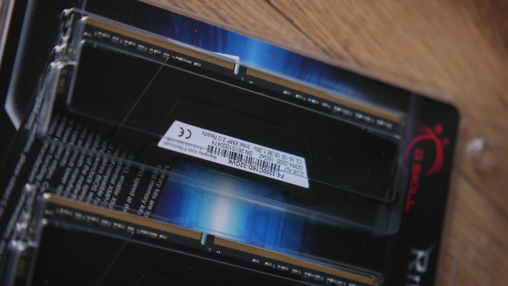 *Nowa* pamięć RAM ddr4 32gb (2x16gb) G skill Ripjaws V 3200mhz