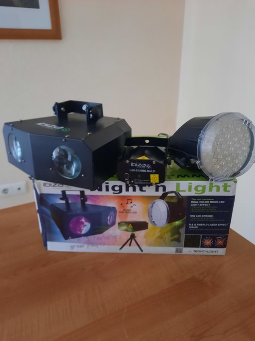 Conjunto de Luz, Led & Laser