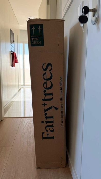 Árvore de natal artificial 180cm selada (FAIRYTREES FT32)